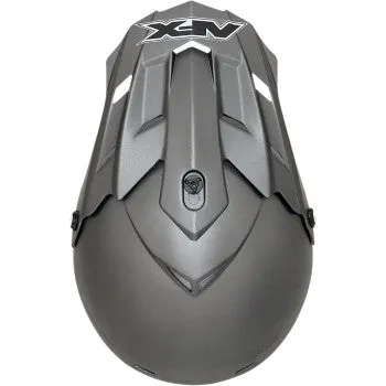 AFX FX-17 Off Road Helmet Frost Gray
