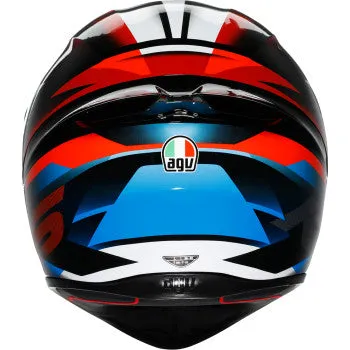 AGV K1 Full Face Helmet Fastlap Black/Red/Blue