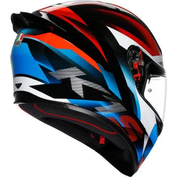 AGV K1 Full Face Helmet Fastlap Black/Red/Blue