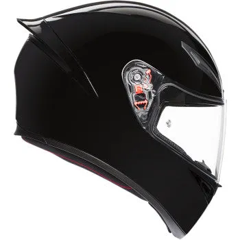 AGV K1 Full Face Helmet Gloss Black