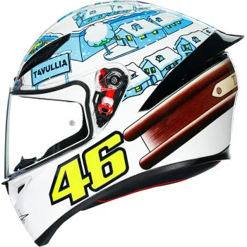 AGV K1 Full Face Helmet Rossi Winter Test 2017