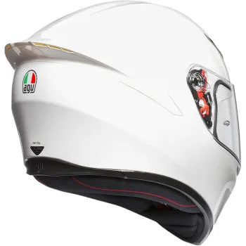 AGV K1 Full Face Helmet White