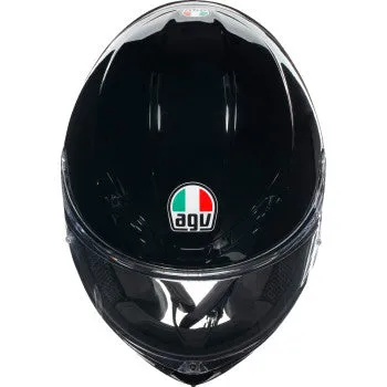 AGV K6 Full Face Bluetooth Helmet Gloss Black