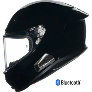 AGV K6 Full Face Bluetooth Helmet Gloss Black
