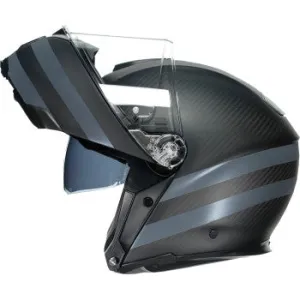 AGV Sportmodular Helmet Dark Refractive Carbon/Black Size Large