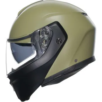 AGV Streetmodular Helmet Matte Pastello Green/Black