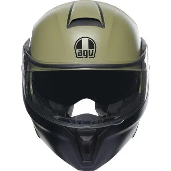 AGV Streetmodular Helmet Matte Pastello Green/Black