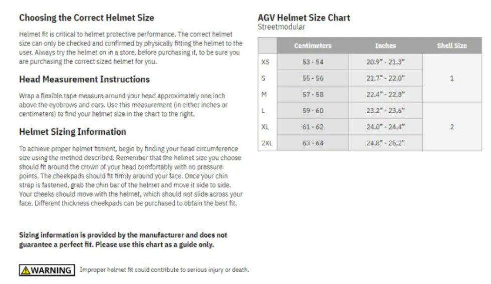 AGV Streetmodular Helmet Mono Matte Grey
