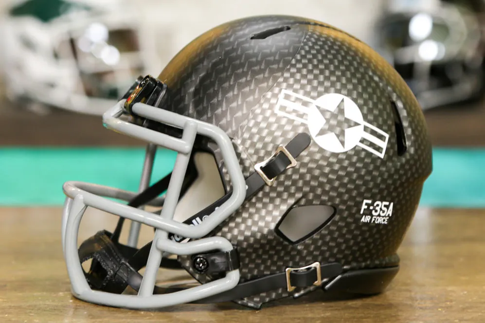 Air Force Falcons Riddell Speed Mini Helmet - 63rd Fighter Squad