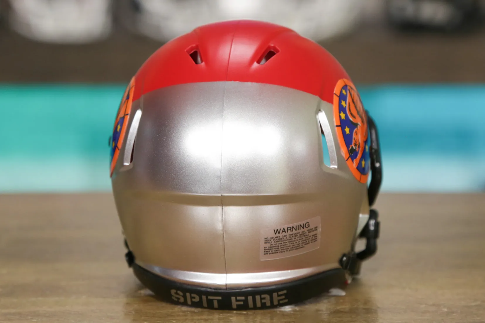 Air Force Falcons Riddell Speed Mini Helmet - Tuskegee 99th Edition