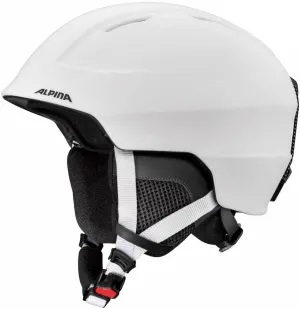 Alpina Sports Unisex – Erwachsene Chute Skihelm. White matt. 54-57