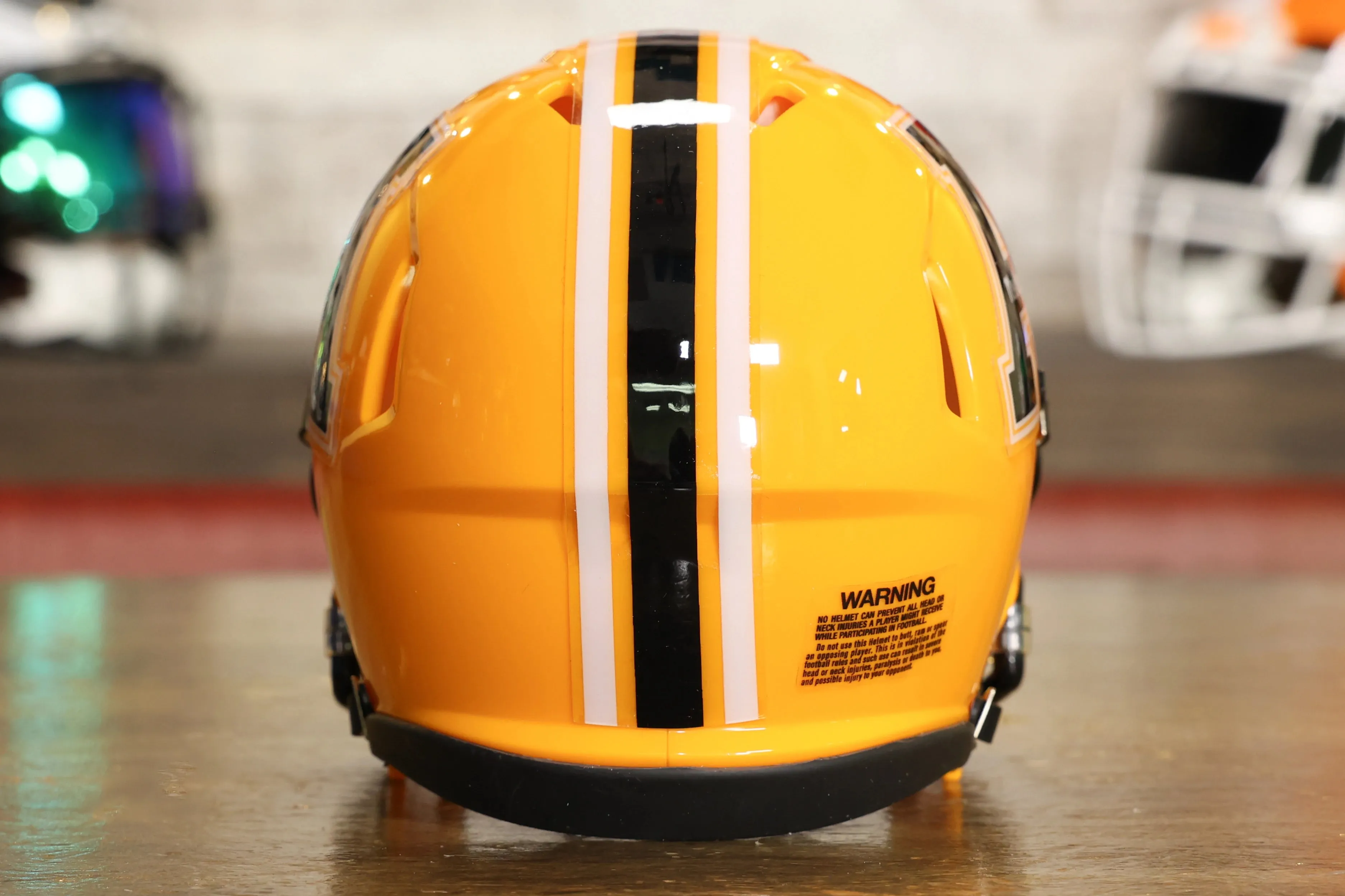 Appalachian State Mountaineers Riddell Speed Mini Helmet - Gold Alternate