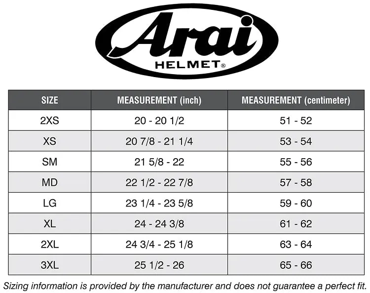 Arai Corsair X Full Face Helmet Black Frost