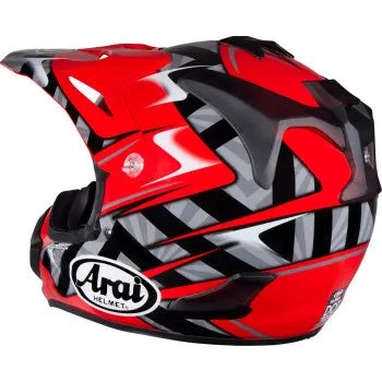 Arai VX Pro 4 Off Road Helmet Scoop Red