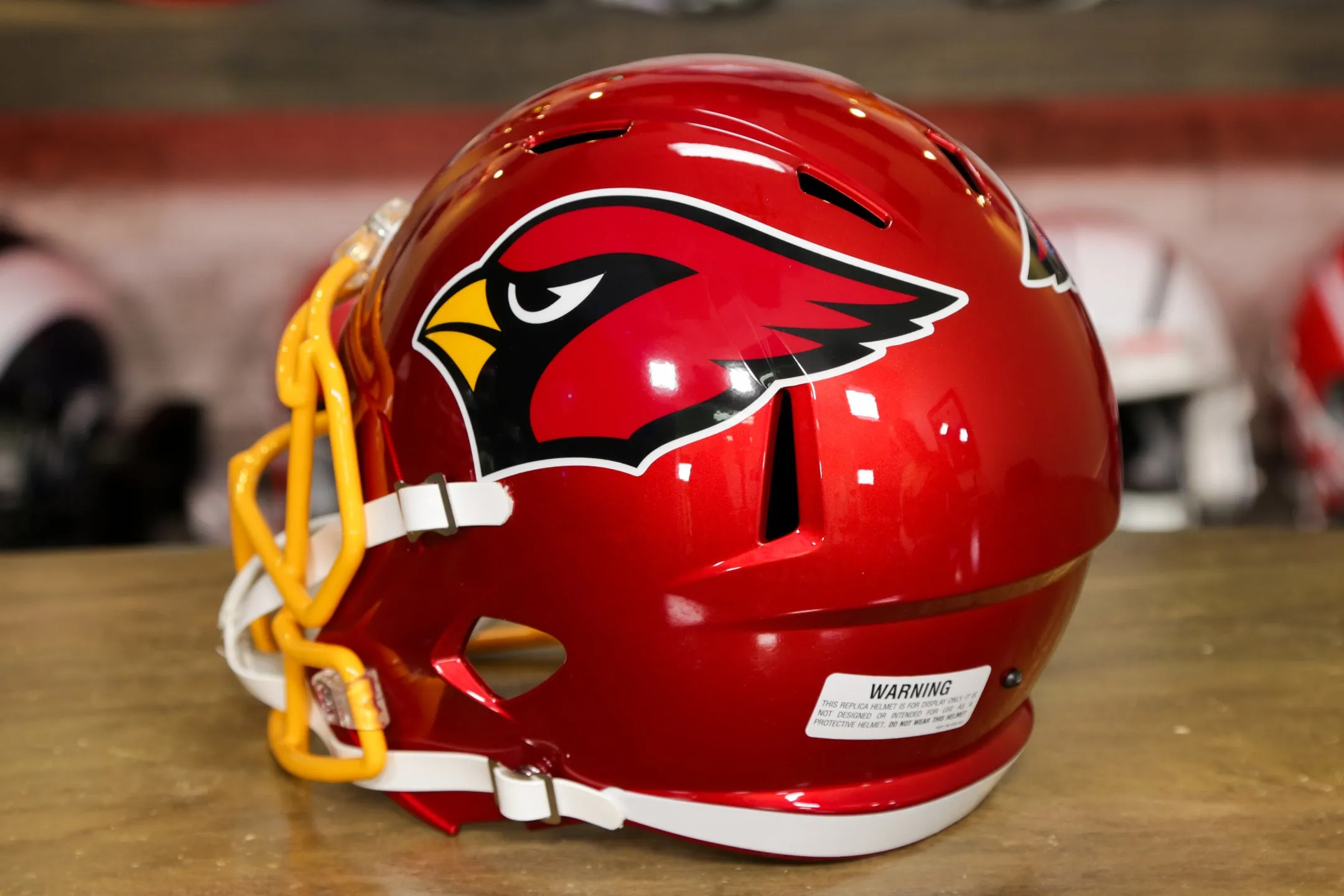 Arizona Cardinals Riddell Speed Display Helmet - Flash