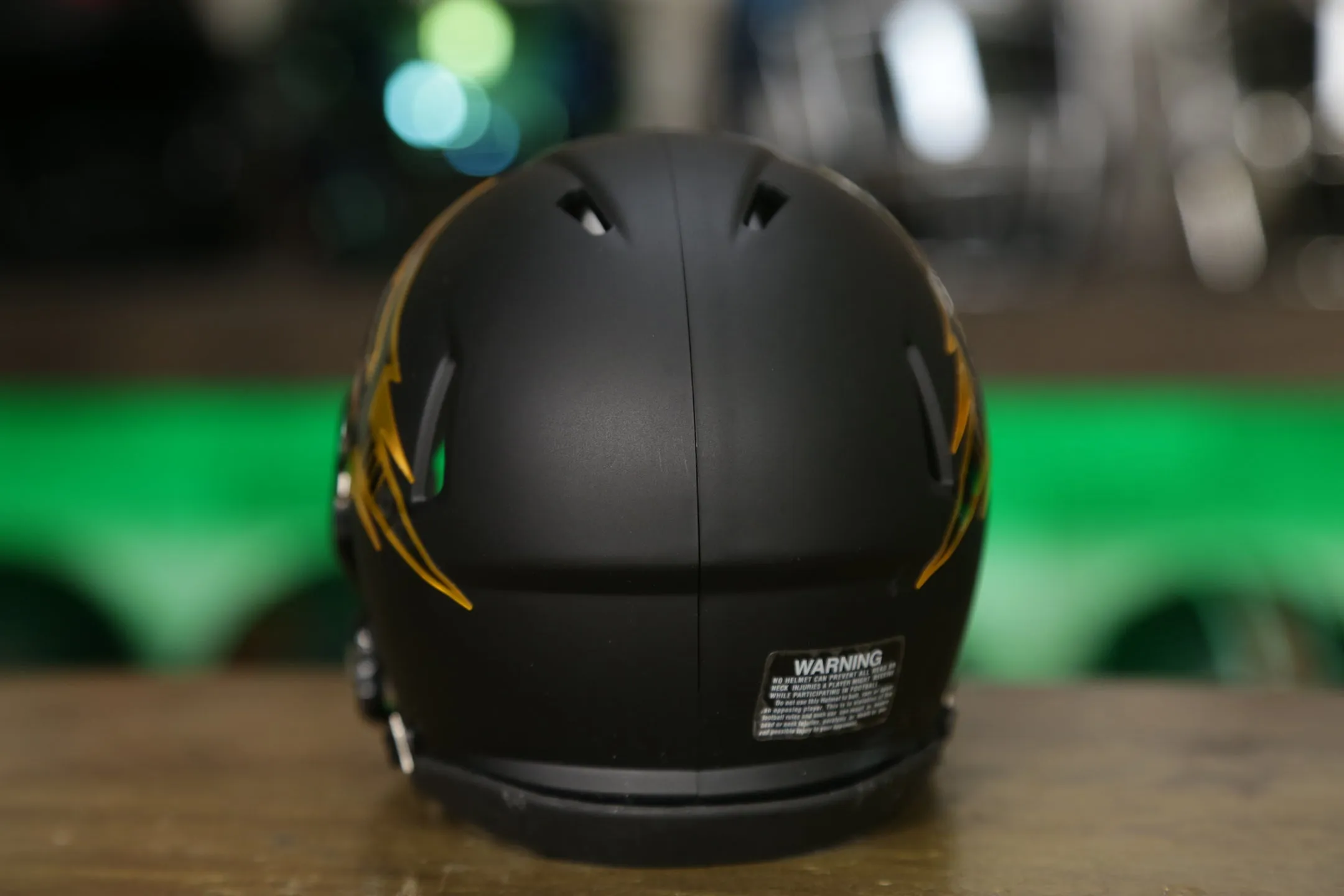 Arizona State Sun Devils Riddell Speed Mini Helmet - Matte Black
