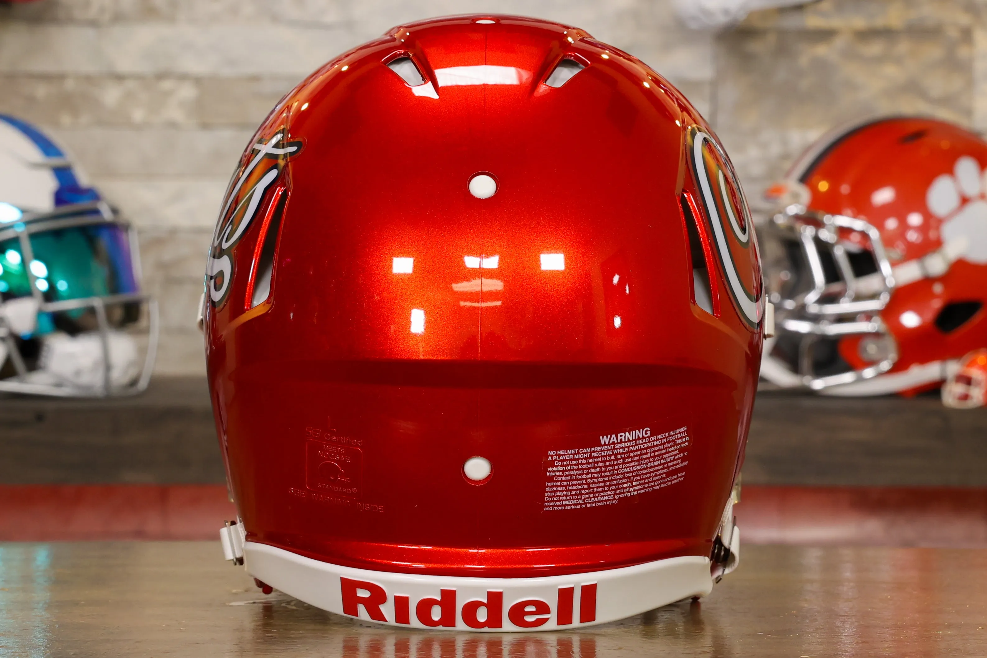 Arizona Wildcats Riddell Speed Authentic Helmet - Script