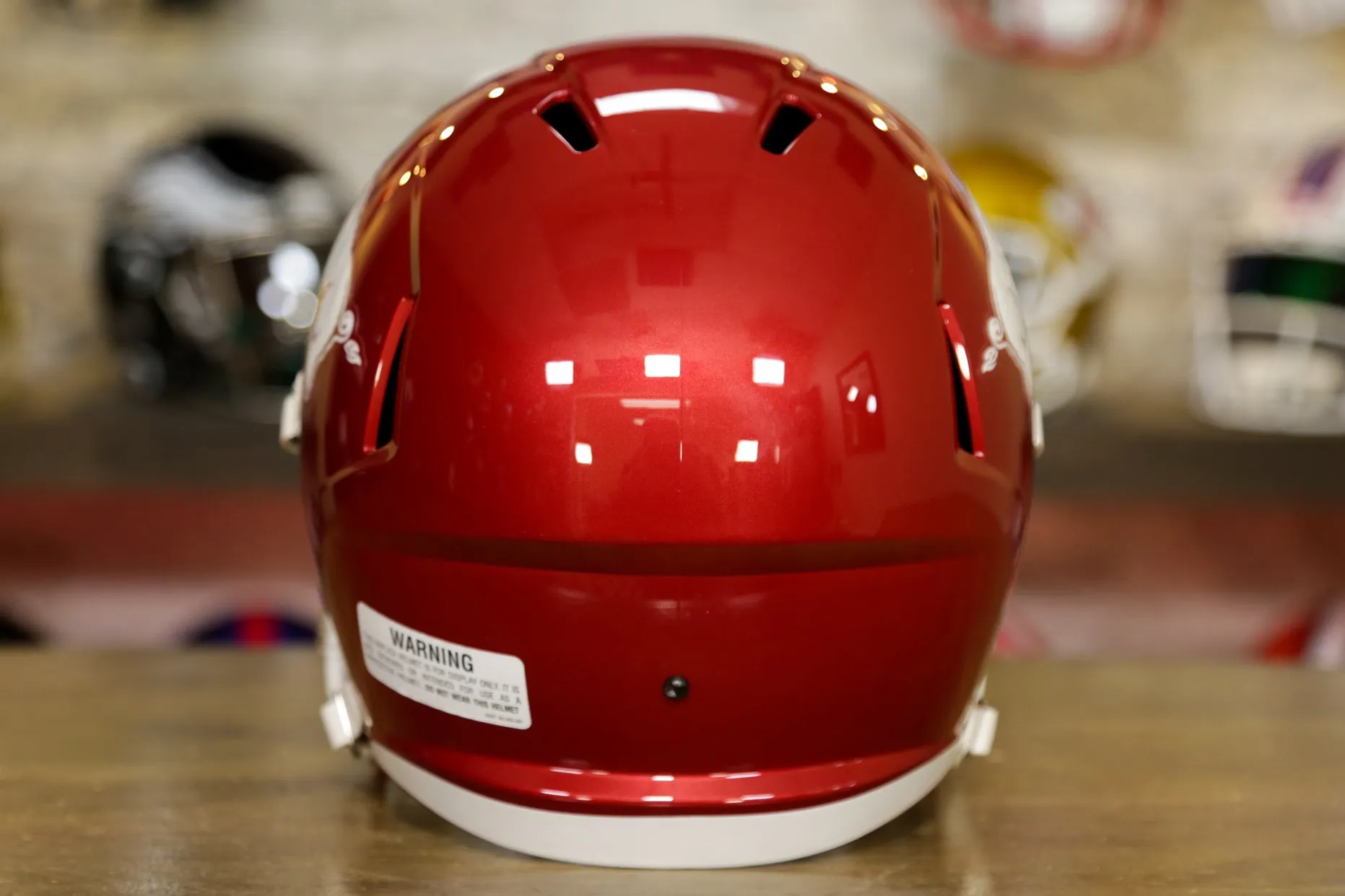 Arkansas Razorbacks Riddell Speed Display Helmet