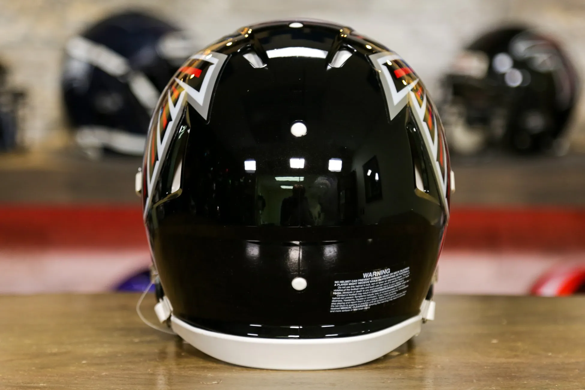 Atlanta Falcons Riddell Speed Authentic Helmet - 2003-2019 Throwback