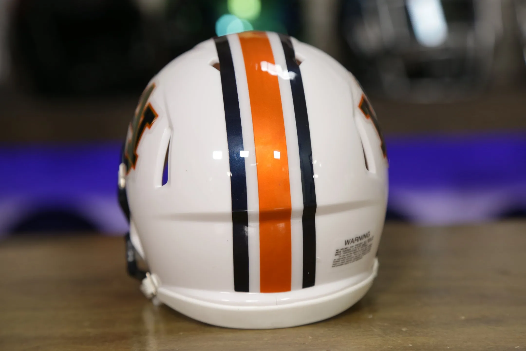 Auburn Tigers Riddell Speed Mini Helmet