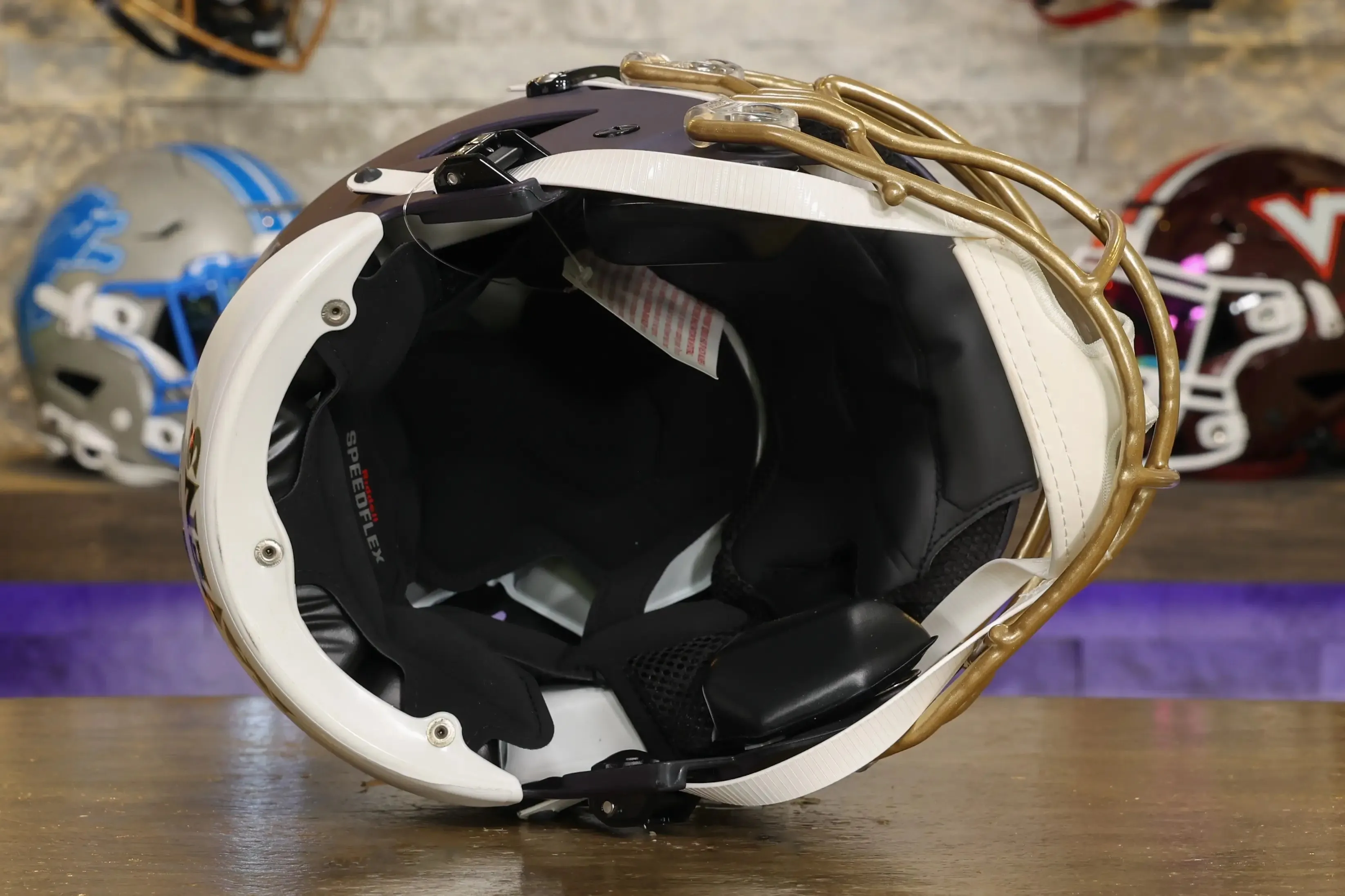 Baltimore Ravens Riddell SpeedFlex Helmet - Purple Rising Alternate