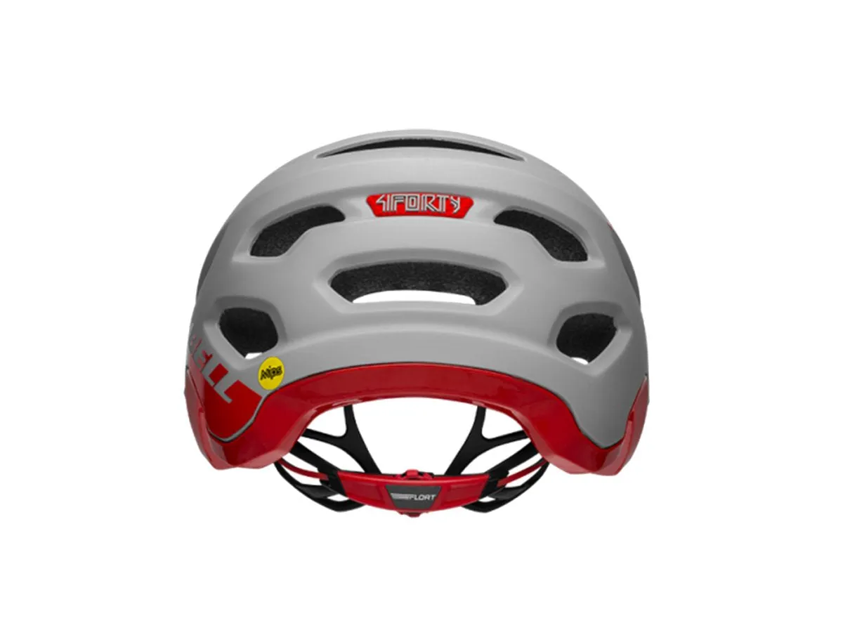 Bell 4Forty MIPS MTB Helmet - Matt Gloss Dark Gray-Crimson