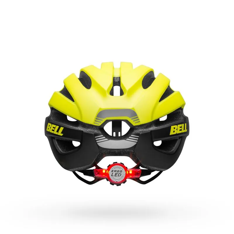 Bell Avenue LED MIPS Road Helmet - Womens - Matt Gloss Hi Viz-Black