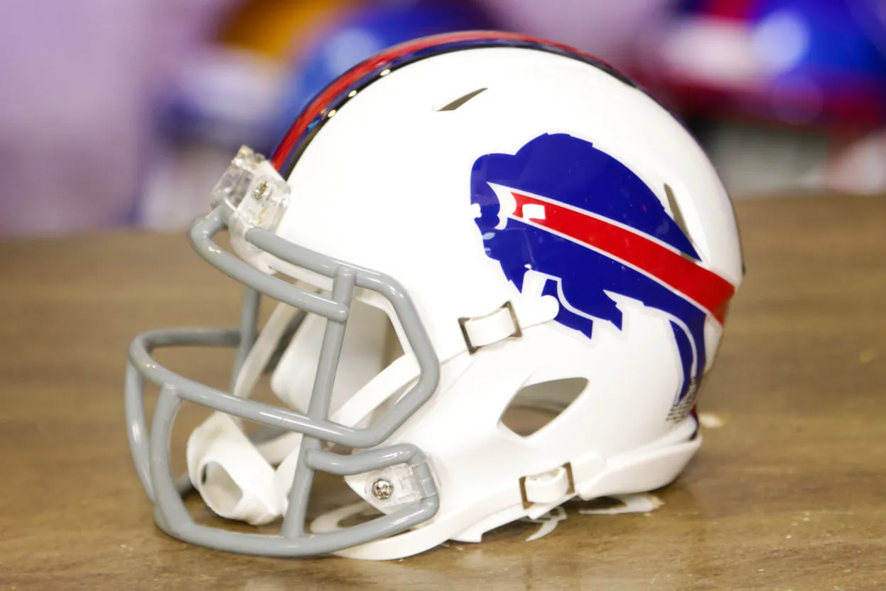 Buffalo Bills Riddell Speed Mini Helmet - 2011-2020 Throwback