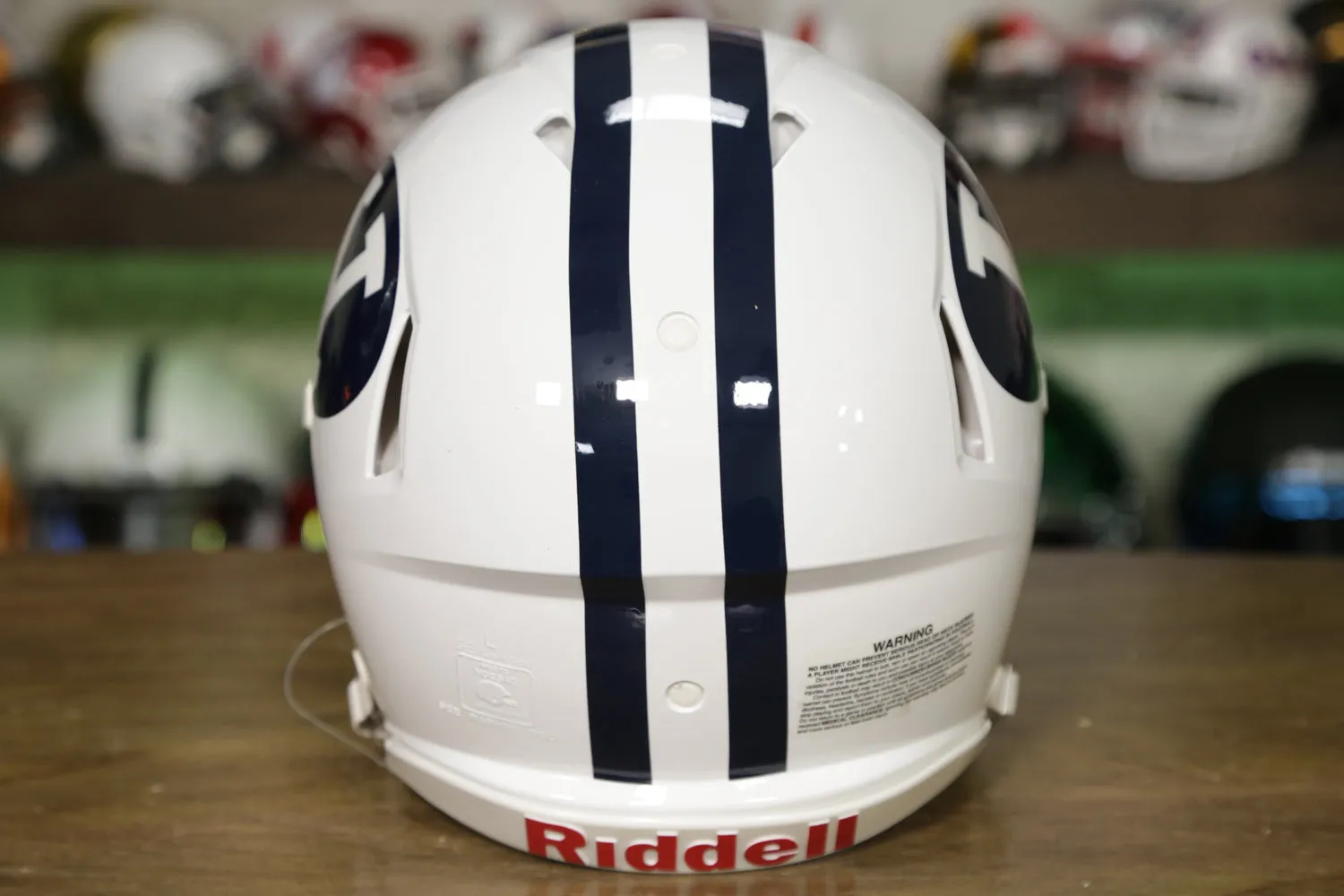 BYU Cougars Riddell Speed Authentic Helmet