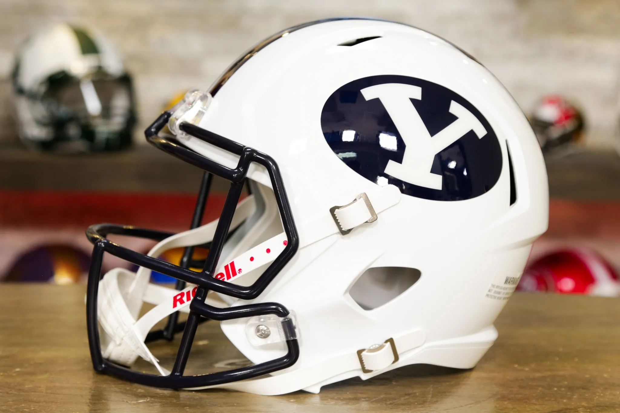 BYU Cougars Riddell Speed Display Helmet