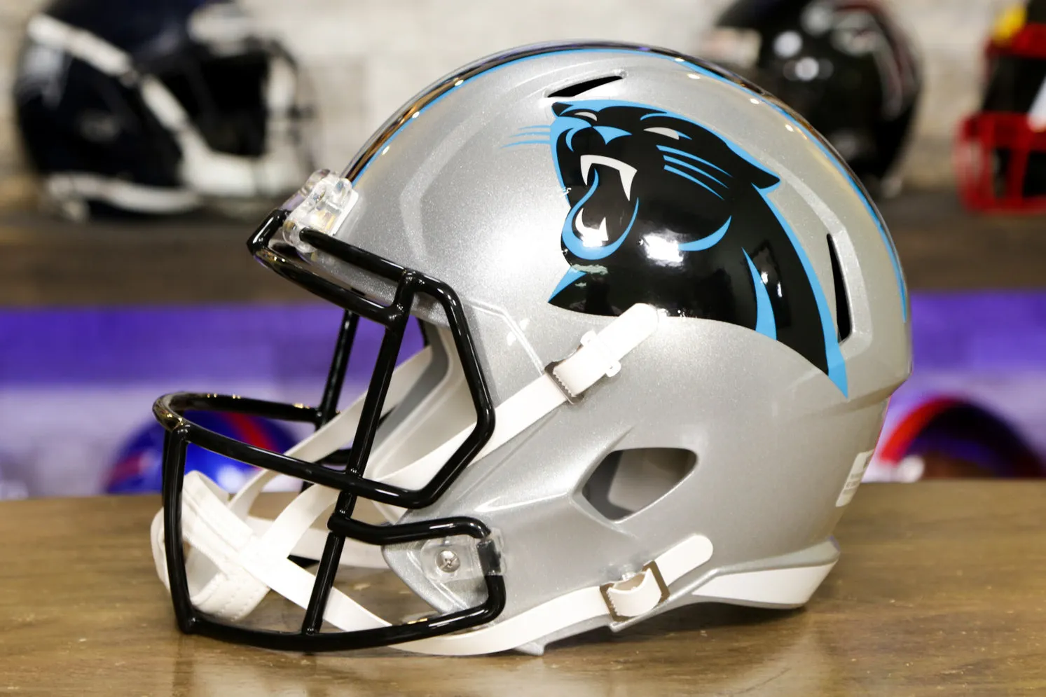 Carolina Panthers Riddell Speed Display Helmet