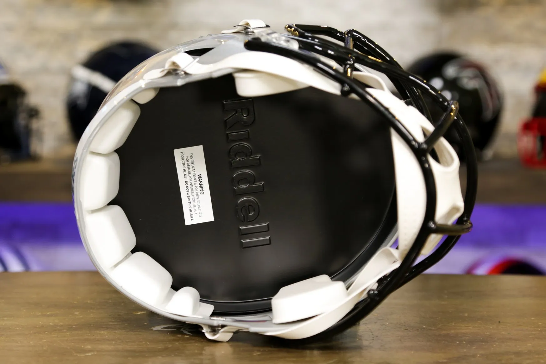 Carolina Panthers Riddell Speed Display Helmet