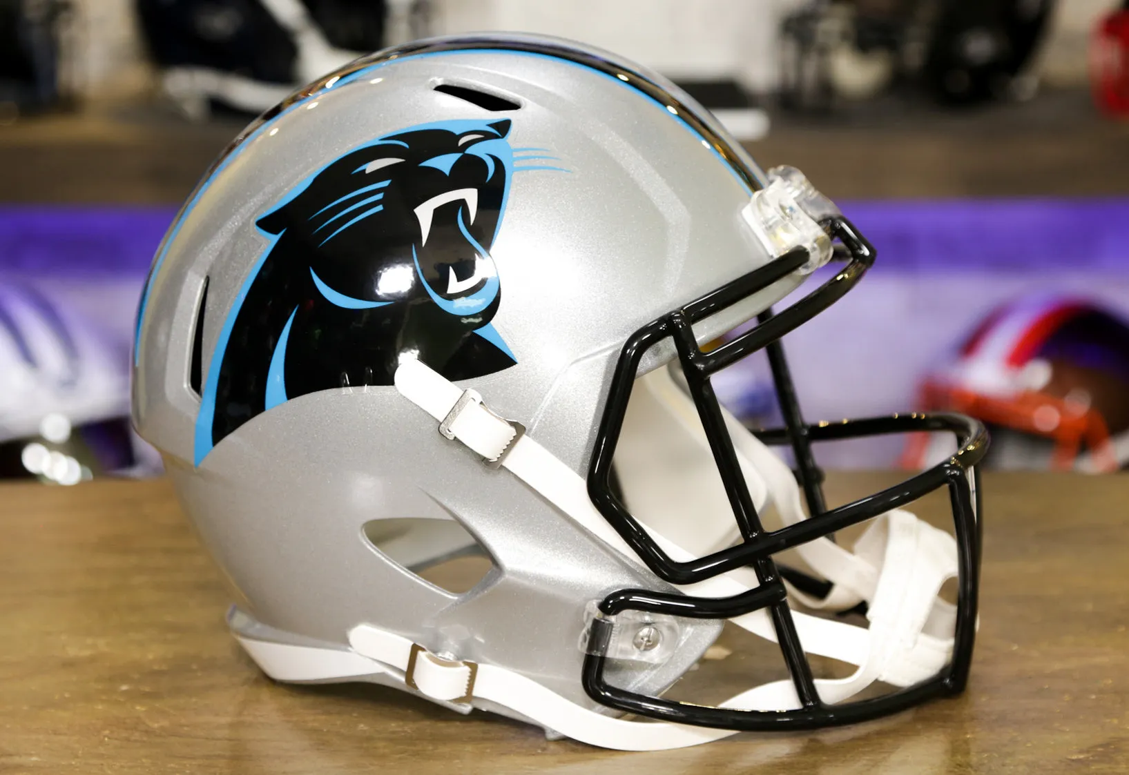 Carolina Panthers Riddell Speed Display Helmet