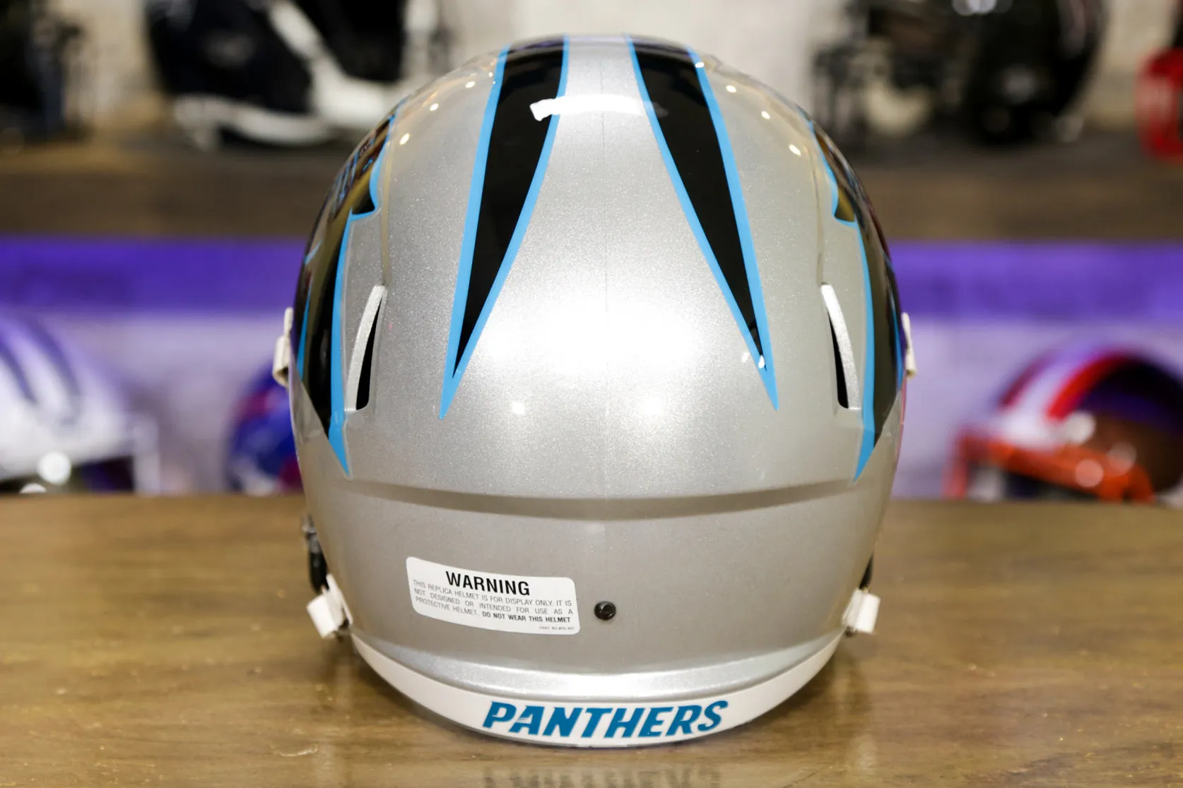 Carolina Panthers Riddell Speed Display Helmet