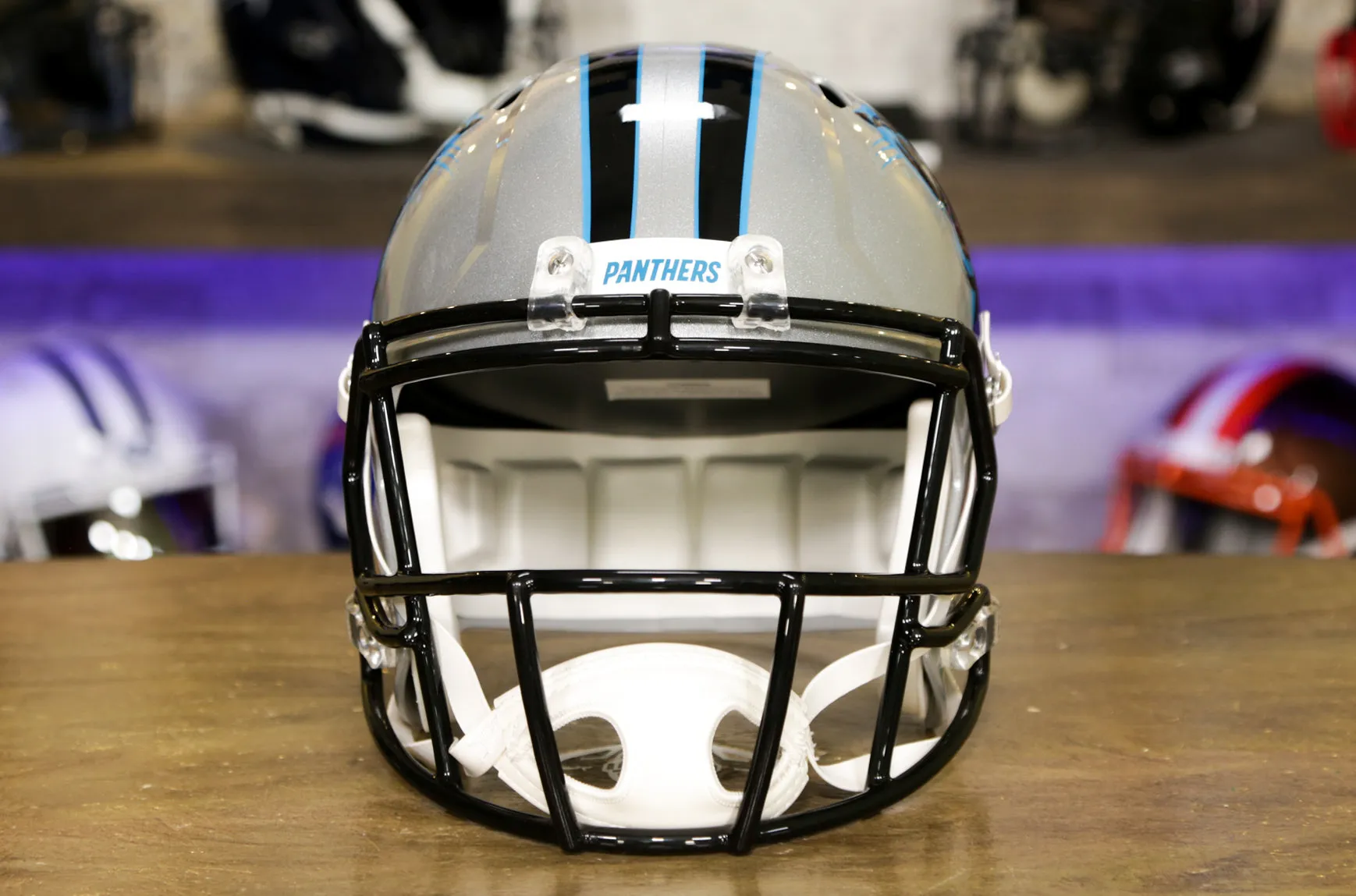 Carolina Panthers Riddell Speed Display Helmet