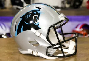 Carolina Panthers Riddell Speed Display Helmet