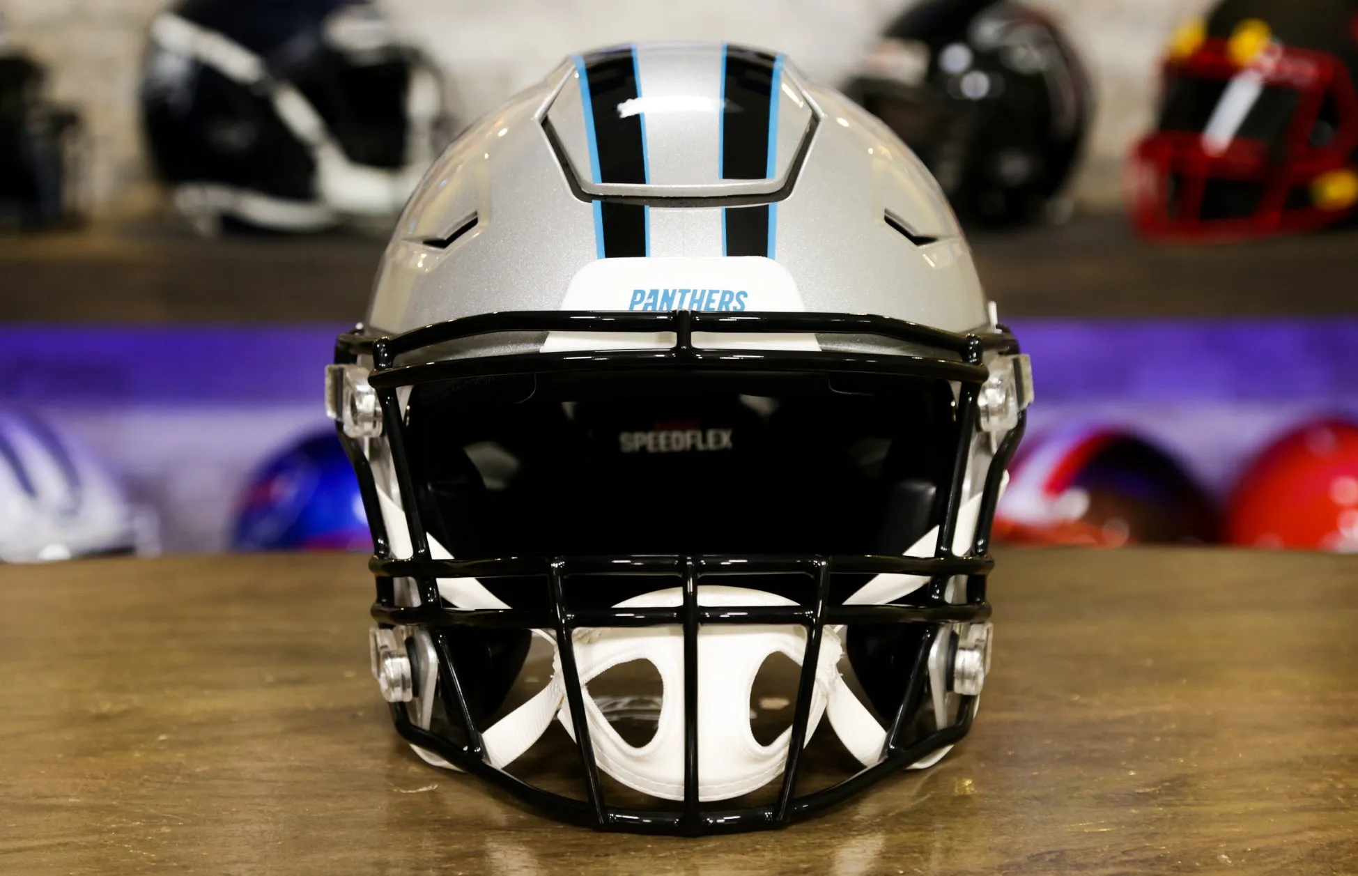 Carolina Panthers Riddell SpeedFlex Helmet - OPEN BOX