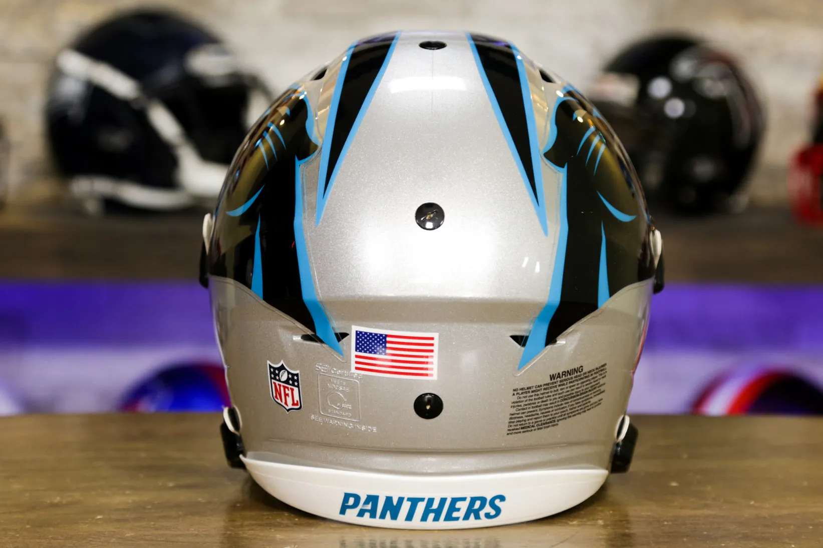 Carolina Panthers Riddell SpeedFlex Helmet - OPEN BOX