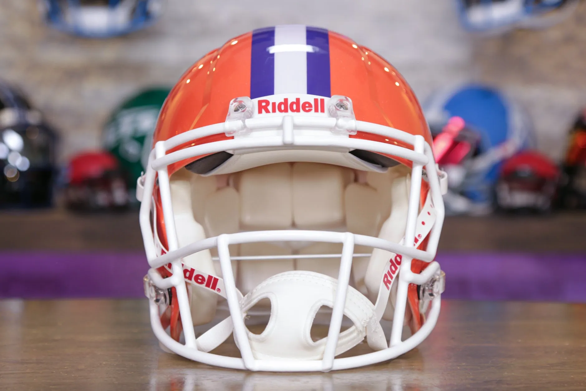 Clemson Tigers Riddell Speed Authentic Helmet