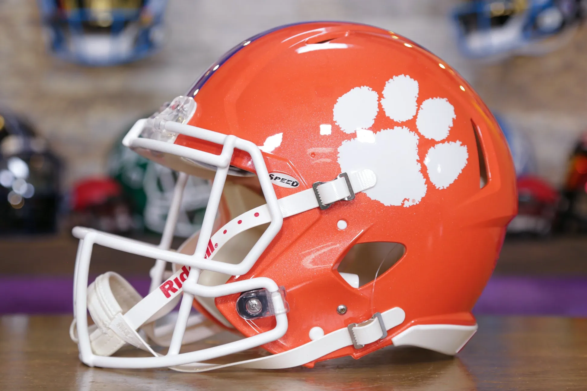 Clemson Tigers Riddell Speed Authentic Helmet