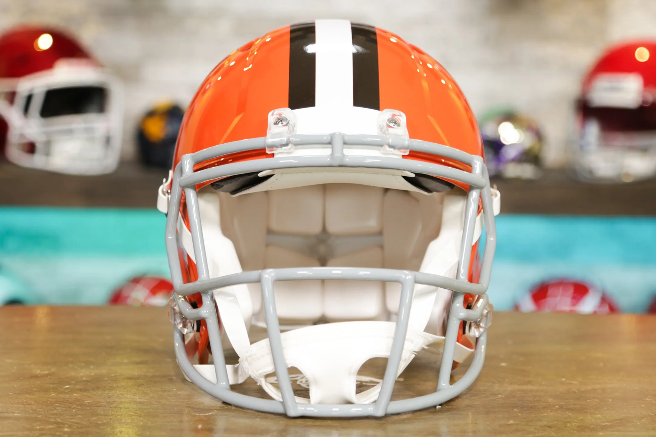 Cleveland Browns Riddell Speed Authentic Helmet - 1962-1974 Throwback