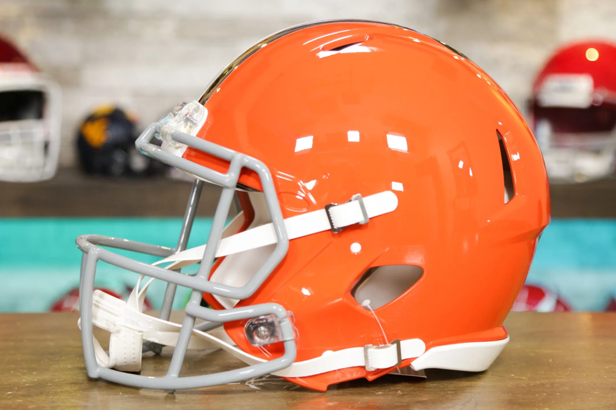 Cleveland Browns Riddell Speed Authentic Helmet - 1962-1974 Throwback