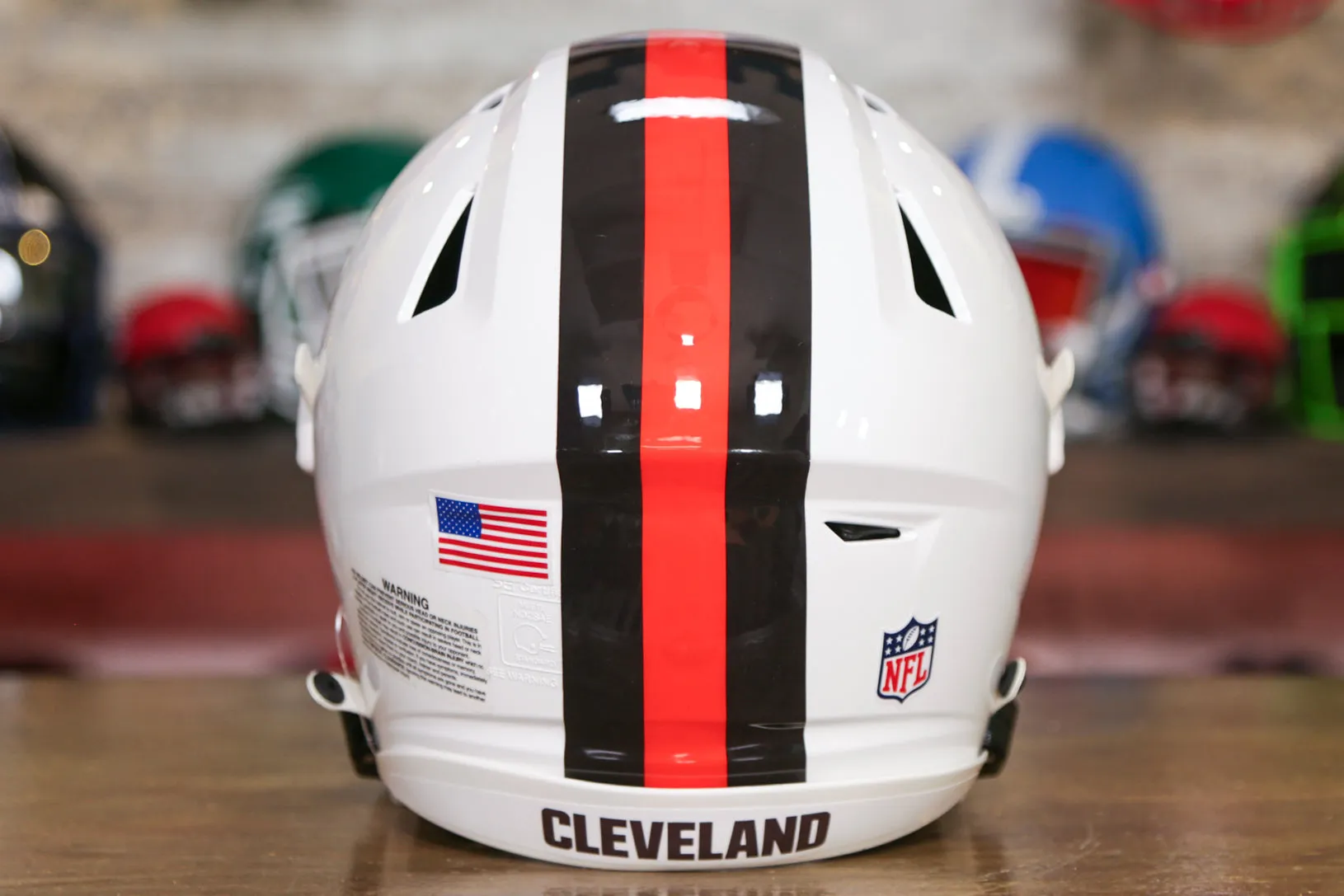 Cleveland Browns Riddell SpeedFlex Helmet - White Alternate