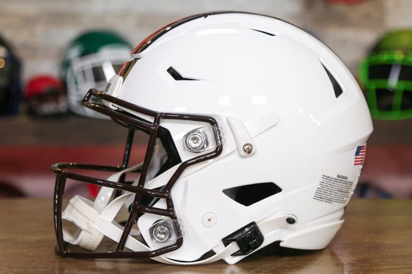 Cleveland Browns Riddell SpeedFlex Helmet - White Alternate