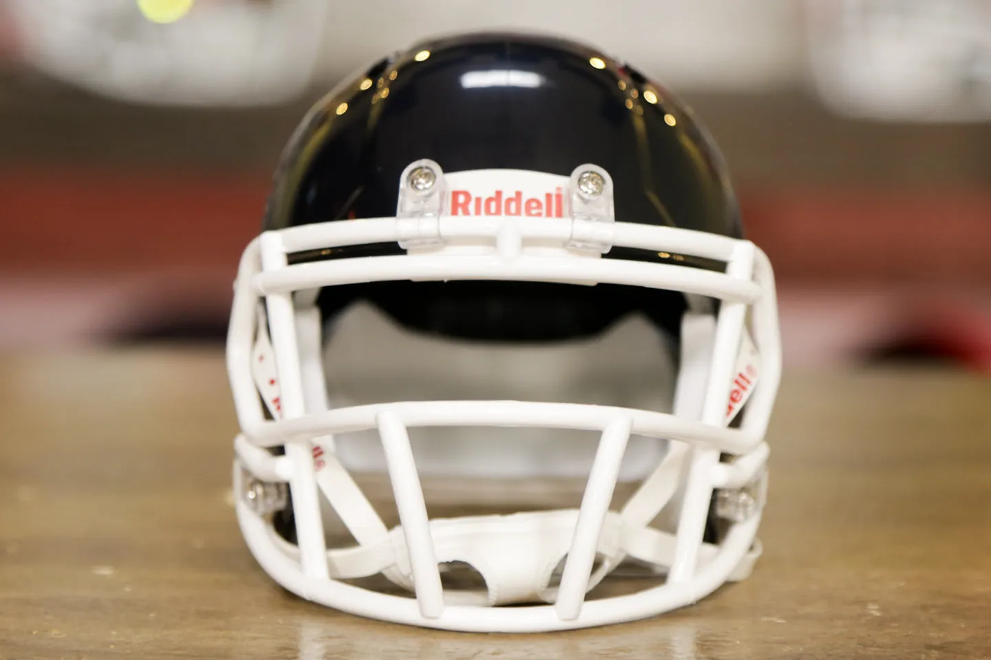Connecticut Huskies Riddell Speed Mini Helmet - Navy