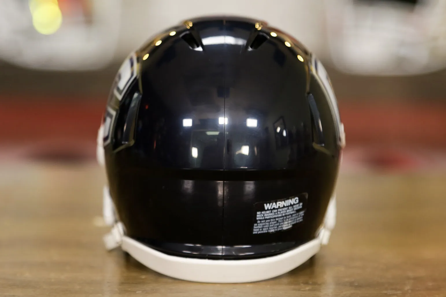 Connecticut Huskies Riddell Speed Mini Helmet - Navy