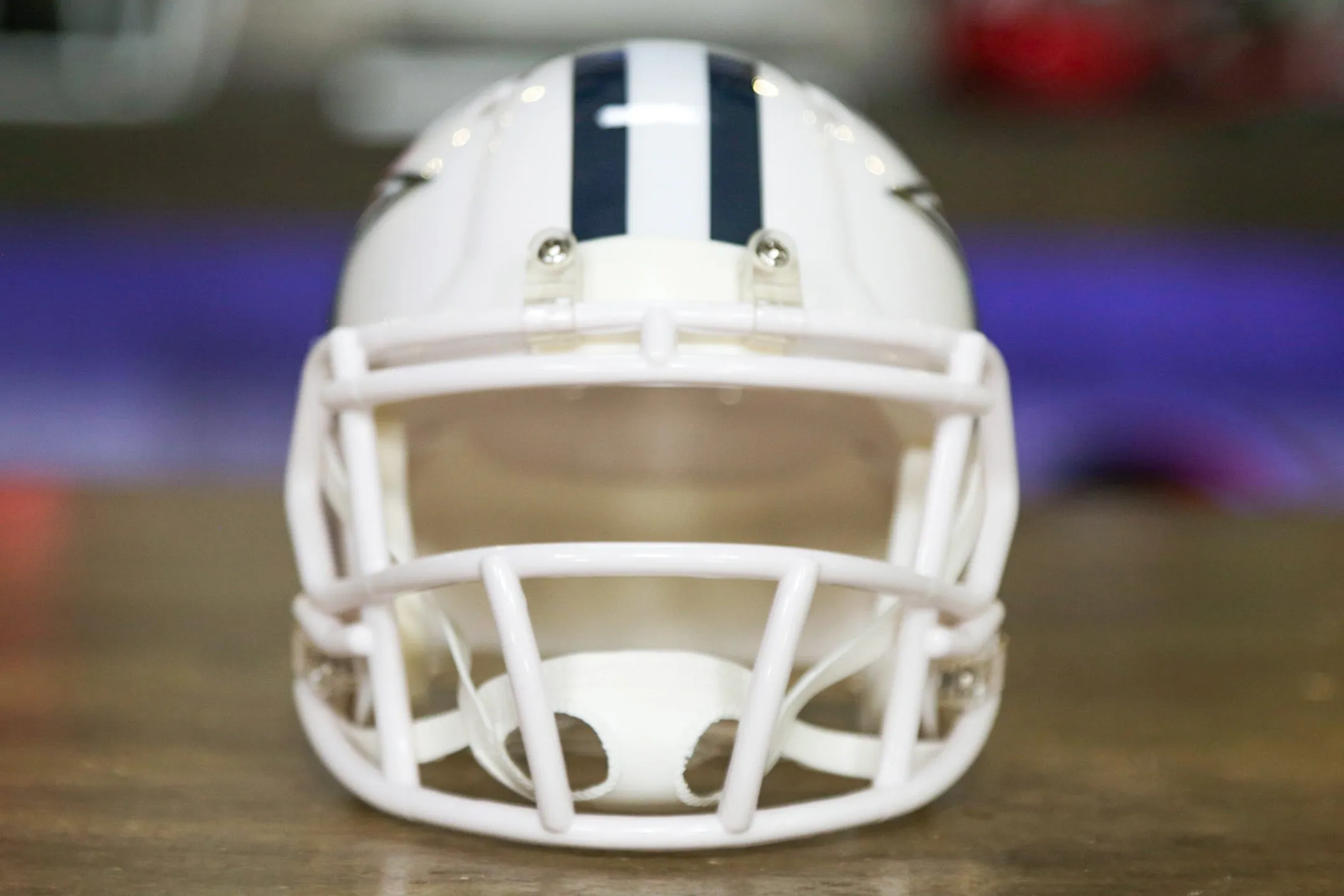 Dallas Cowboys Riddell Speed Mini Helmet - White Alternate