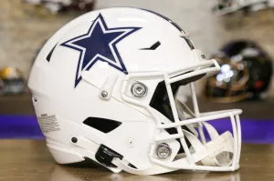 Dallas Cowboys Riddell SpeedFlex Helmet - White Alternate