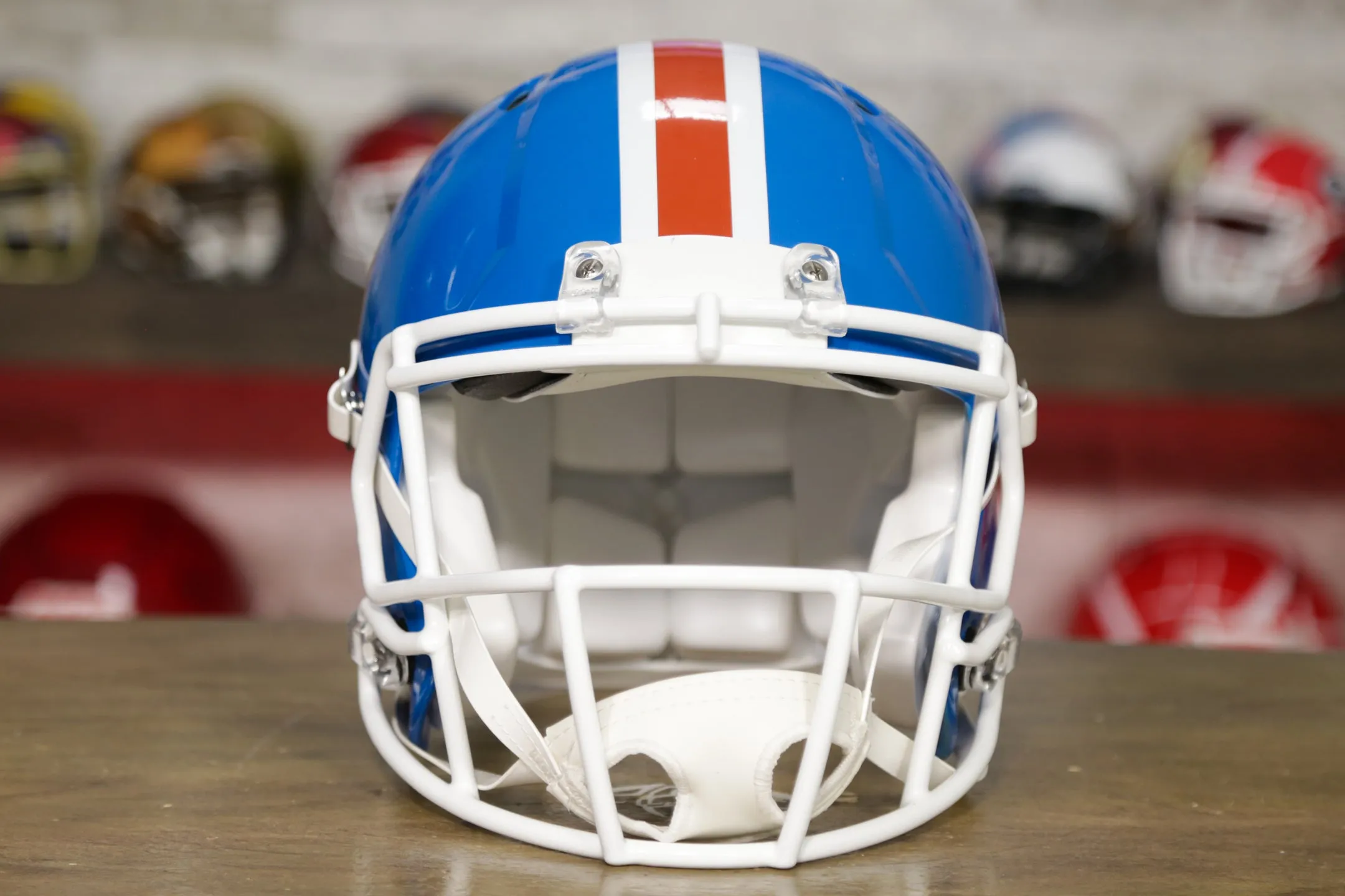Denver Broncos Riddell Speed Authentic Helmet - 1975-1996 Throwback