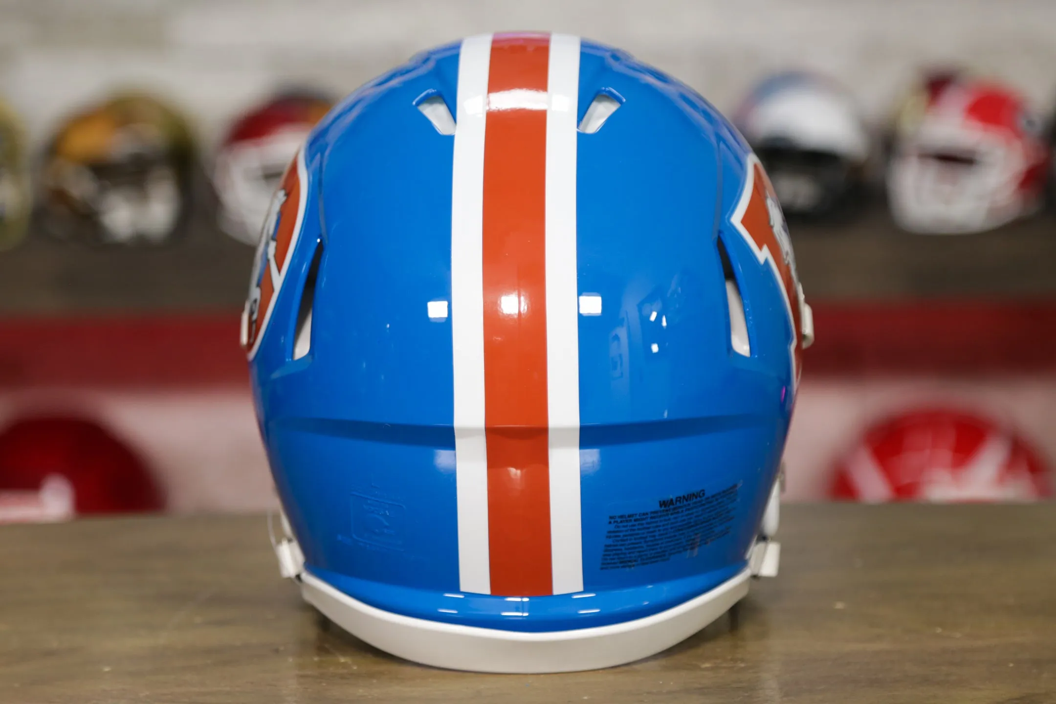Denver Broncos Riddell Speed Authentic Helmet - 1975-1996 Throwback